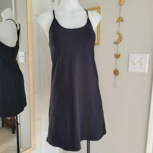 Old Navy Active PowerSoft Go-Dry Dress Black XS NWT